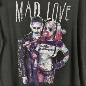True Vintage Harley Quinn and Joker Mad Love T-Shirt